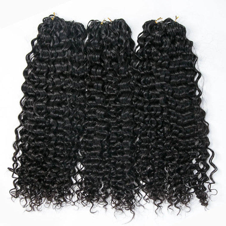 Elle Vane Lightweight Water Wave Crochet Human Hair Extension
