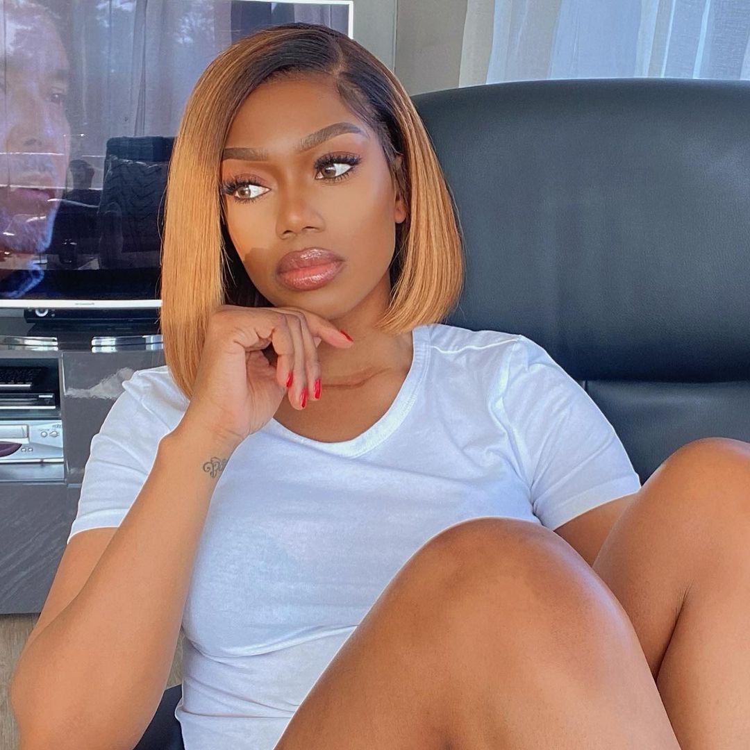 Elle Vane Gradient Blonde Straight Bob 13x4 Lace Front Wig