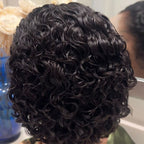 Elle Vane Short Curly Pixie Cut 13*4 Lace Front Wig