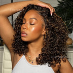 Elle Vane Honey Highlight 13x4 Lace Curly Wig