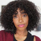Elle Vane Put On & Go Short Curly Bob Wig