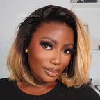 Elle Vane Gradient Blonde 13x4 Lace Front Bob Wig