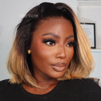 Elle Vane Gradient Blonde 13x4 Lace Front Bob Wig