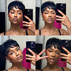 90s Shaggy Wolf Cut Bangs Wig 100% Human Hair