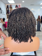 Glueless Luxurious HD Lace 4C Kinky Edges Pre-cut 100% Human Hair Wig