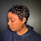 Elle Vane Glueless Full Lace Wave Short Pixie Cut Wig