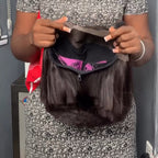 Elle Vane Black Straight Bob 13x4 HD Lace Frontal Wig