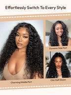 Elle Vane Put On And Go Glueless Water Wave Baby Hair Wig