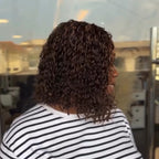 Elle Vane Full Lace Knotless Bohemian Braided Curls Invisi Drawstring HD lace Wig