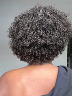 Elle Vane Put on & Go Glueless Short Pixie Curly Wig With Bangs