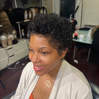 Wet Wave Curls Full Lace Short Pixie Cut Wig Human Hair Wig