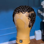 Elle Vane Short Pixie Finger Wave Full Lace Wig Human Hair Wigs