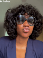 Glueless Voluminous Curly bob Wig With Bangs Human Hair Wig