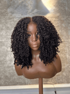 Glueless Luxurious Curls HD Lace Closure With 4C Kinky Edges Pre-cut Wig