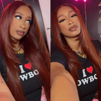 Glueless Layered Cut Reddish Brown 5x5/13x4 Lace Front Wig Stylish Layered Straight Wigs