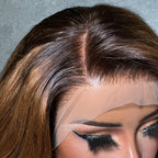 Elle Vane Gradient Blonde Layered Bob 13x4 Lace Front Wig