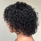 Elle Vane Put On & Go Short Pixie Cut Curly Bob Wig