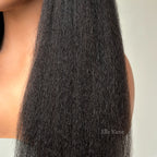 Elle Vane Kinky Edges 13x4 HD Lace Front Kinky Straight Wig