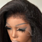 Elle Vane Kinky Edges 13x4 HD Lace Front Kinky Straight Wig
