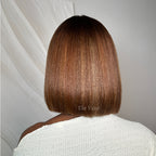 Elle Vane Gradient Honey Blonde 5x5 Lace Bob Wig