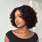 Elle Vane Reddish Brown Glueless Curly 5x5 Lace Wig