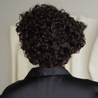 Put On & Go Salt And Pepper Pixie Cut Curly Wig
