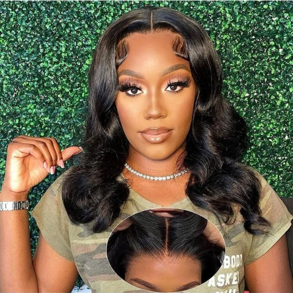 Body Wave Short 13x4 Lace Front Wigs Human Hair Bob Wig