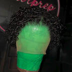 Elle Vane Full Lace Curly Short Pixie Human Hair Wig