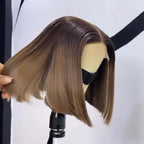 Elle Vane Glueless Ombre Blonde Highlight  Bob Wig