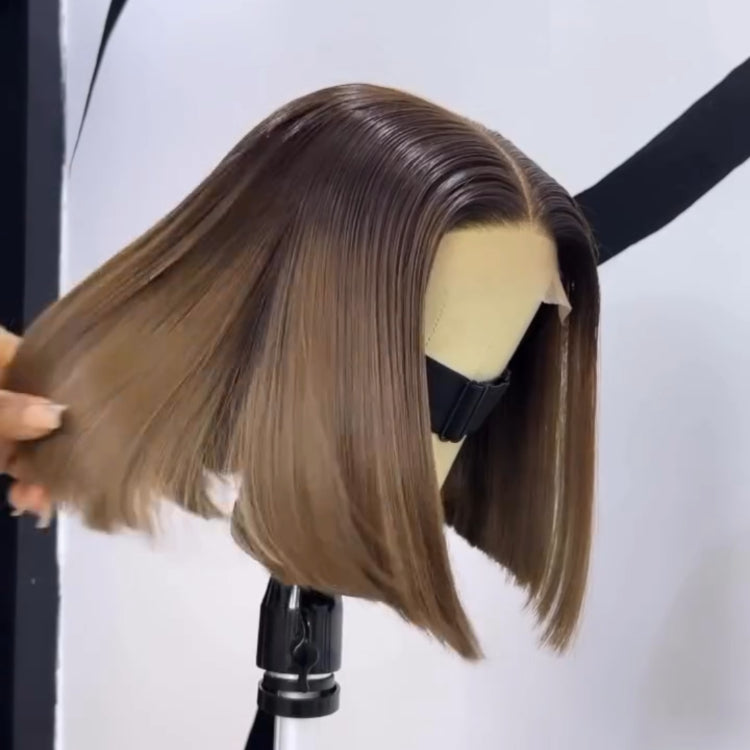 Elle Vane Glueless Ombre Blonde Highlight  Bob Wig