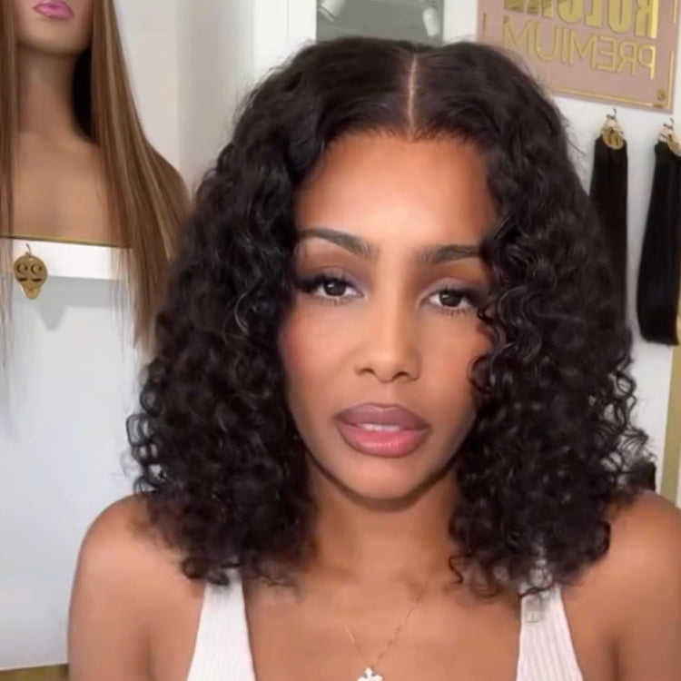 Elle Vane Put on & Go  Glueless 5x5 Lace Closure Curly Wig