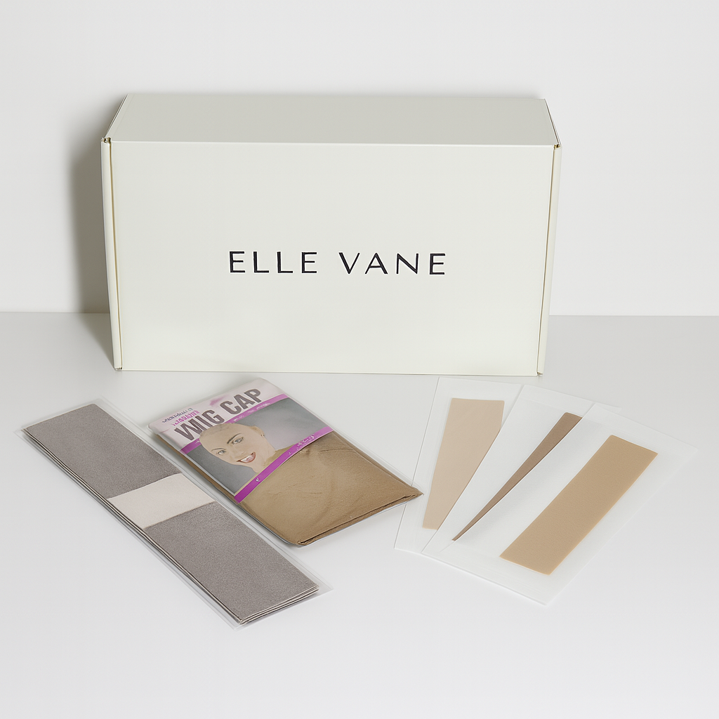 Elle Vane Gradient Brown Straight Bob 13x4 Lace Front Human Hair Wig