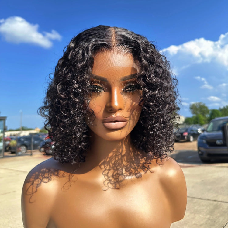 Elle Vane Put on & Go  Glueless 5x5 Lace Closure Curly Wig