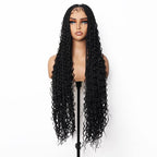 Elle Vane Full Lace Knotless Boho Curls Braided Invisi Drawstring Wig