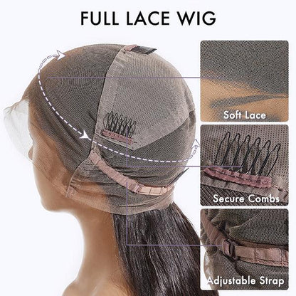 Elle Vane Glueless Full Lace Wave Short Pixie Cut Wig