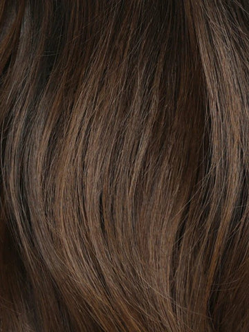 13x4 Brown Ombre Human Hair Natural Looking Wig