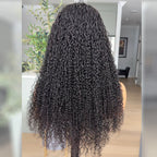 Full Lace Knotless Micro Twists Braided Wig With Invisi Drawstring