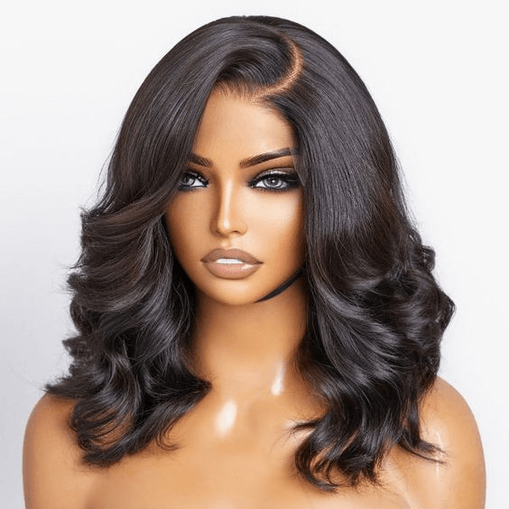 Body Wave Bob Wig 13x4 Lace Front Wigs Human Hair Pre Plucked With Baby Hair